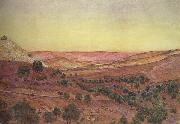 Thomas Seddon Thi Hills of Moab and the Valley of Hinnom (mk46) USA oil painting artist
